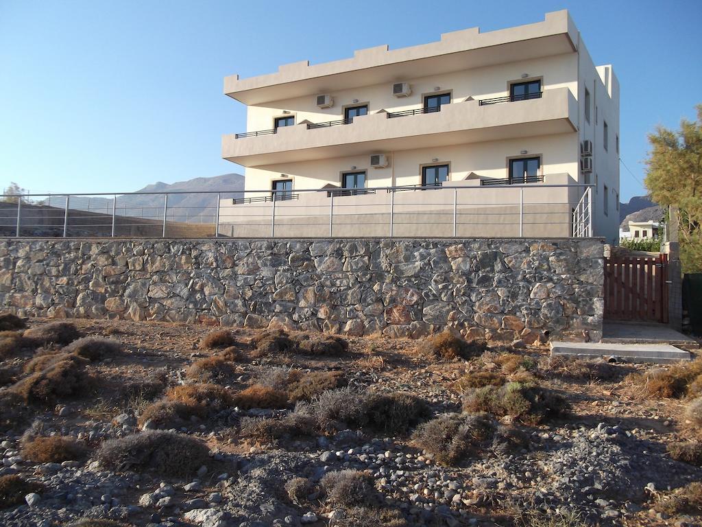 Kritamos Beach Apartments Frangokastello Exteriör bild