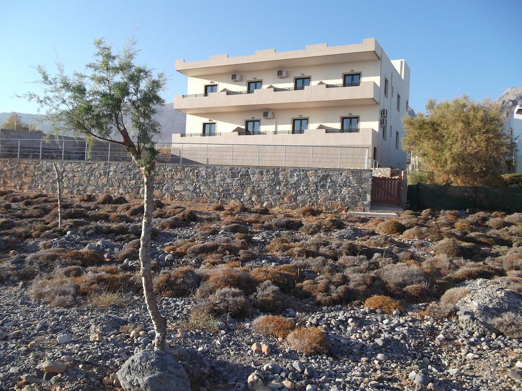 Kritamos Beach Apartments Frangokastello Exteriör bild