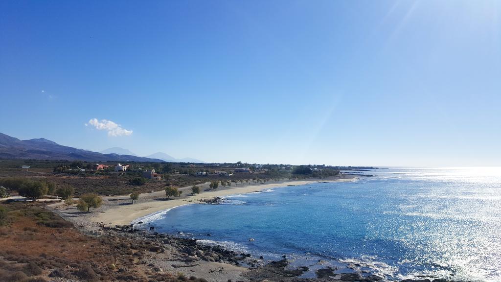 Kritamos Beach Apartments Frangokastello Exteriör bild